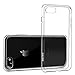 iPhone 7 Case, SOWTECH Apple iPhone 7 Case Cover Shock-Absorption Bumper and Anti-Scratch Clear Back for iPhone 7 4.7 Inch - Black/Clear (Clear)