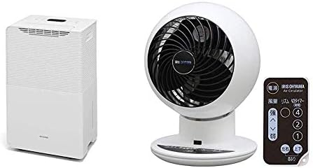 セット買い アイリスオーヤマ 空気清浄機付除湿機 16l Ijcp J160 サーキュレーター アイ 静音 上下左右首振り 18畳 パワフル送風 リモコン付き Pcf Sc15t ホワイト ブラック