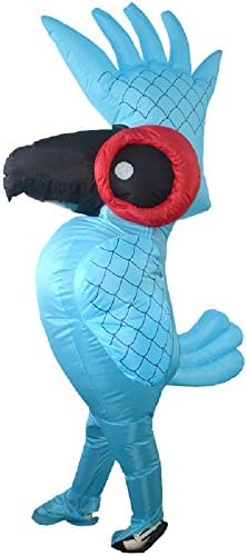 Inflatable Costume Parrot Blow up Fancy Dress Halloween Cosplay Costume