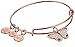 Alex and Ani Color Infusion, Mon Ami Butterfly EWB, Shiny Rose, Expandable
