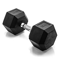 CAP Barbell Coated Hex Dumbbell Weight - Single | 10-120 lbs | Multiple Options