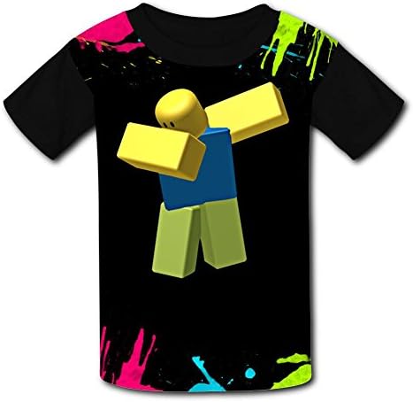 Custom Dabbing Ro-blox Boys Girls Teenager Tee Shirt Children Youth T-Shirts
