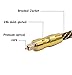 SiGuTie Optical Audio Cable 10FT,Home Theater Gold Plated Optical Cables Male to Male Braided Cord for DVD, Sound Bar, HDTV, PS3, Xbox