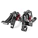 GZYF Short Brake Clutch Levers for Kawasaki 2000-2004 ZX6R 2004-2005 ZX10R / 2003 2004 2005 2006 Z1000 BLK Black and Red
