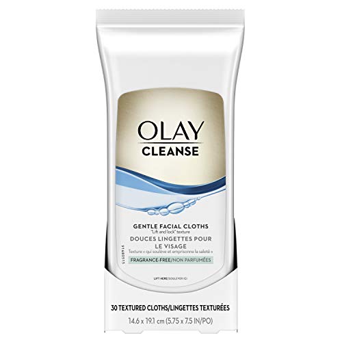 OLAY Wet Cleansing Cloths Gentle Clean, Sensitive/Fragrance-Free 30 Ea (Pack of 2) - Thumbnail 4