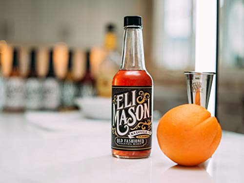 Eli-Mason-Old-Fashioned-Cocktail-Mixer-All-natural-Old-Fashioned-Cocktail-Syrup-Uses-Real-Cane-Sugar-Proprietary-Blend-Of-Cocktail-Bitters-Made-In-USA-Small-Batch-Cocktail-Mixes-10-Ounces