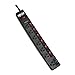 Tripp Lite 7 Outlet (6 Individually Controlled) Surge Protector Power Strip, 6ft Cord, Black, Lifetime Limited Warranty & $25K INSURANCE (TLP76MSGB)