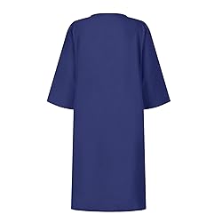 Cotton Linen Dresses for Women 2023,Trendy Summer