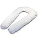 Moonlight Slumber Comfort-U Full Body Pillow, Poly/Cotton Cover - Never Clumps, Firm, Hypoallergenic