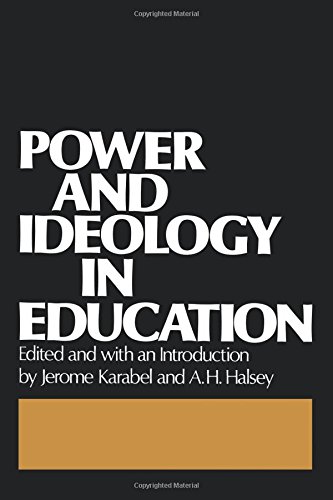 Power and Ideology in EducationFrom Oxford University Press