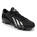 adidas Filthy Quick Low Football Cleat (10.5, Black/Black/Titanium)