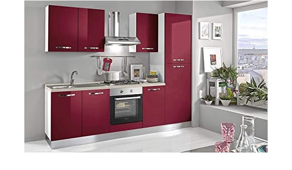 dafnedesign.Com – Cocina Completa – Lado DX CM. 255 X 60 Altura ...