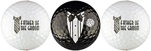 EnjoyLife IncFather of The Groom Wedding Variety Golf Ball Gift Set