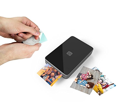 Lifeprint 2x3 Portable Photo AND Video Printer for iPhone and Android. Make Your Photos Come To Life w/ Augmented Reality - Black (Certified Refurbished) - Thumbnail 4