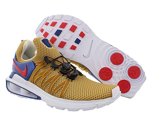 nike shox gravity red white and blue