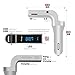 Bluetooth FM Transmitter,LDesign Wireless In-Car FM Adapter Car Kit with USB Car Charging for iPhone, Samsung, LG, HTC, Nexus, Motorola, Sony Android Smartphone - Silver