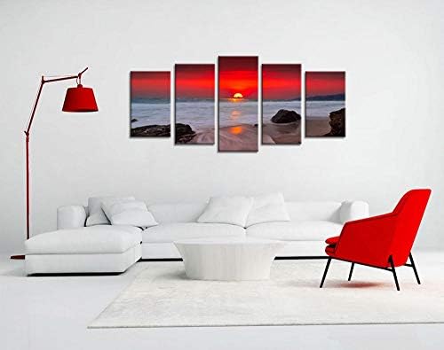 Download La posta de sol art de la paret platja Desktop Wallpaper La Posta De Sol Art De La Paret Platja