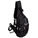 WASING Military Sport Pack Shoulder Sling Backpack Men Women Chest Gym Bag,Rover Sling Pack Chest Pack WS-ChestPack-black