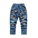 Vinjeely Toddler Kid Gilrs Ripped Jeans Denim 3D
