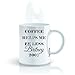 Funny Bad Day Coffee Mug by Crazy Cool Mugs | Coffee Helps Me Be Less Britney 2007, 11 Ounce White