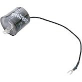 United Pacific 90650 Heavy Duty 12-Volt LED Flasher, 2 Terminals, 2-Pin LED Flasher, 12V, 20amps, Plastic Body &ndash; 1 Unit