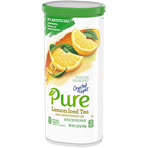Crystal Light Pure Lemon Iced Tea Drink Mix (5 Pitcher Packets