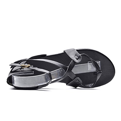 Londony ♥‿♥ Clearance Sales,Ladies Retro Rome Strappy Flat Sandals for Womens Granola Fisherman Sandal Shoes - Thumbnail 4