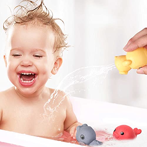 Mivagyaa Bath Toys,Toys for 1 Year Old Boy Girls Gifts Swim Pool Bath