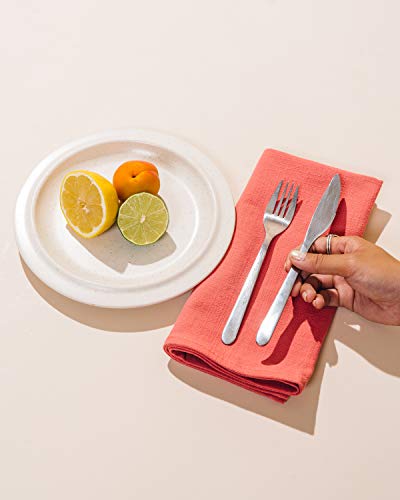 3 Caldo+Linen+Dinner+Napkins+Durable