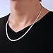 Sterling Silver 2.60mm Franco Chain Necklace, 26