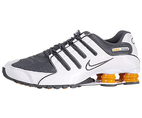NIKE Shox NZ Mens Running Shoes 378341-138 White 9 M US