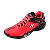 Yonex Men's Power Cushion SHB-02 LTD Limited Edition Badminton Shoe-Bright Red-10