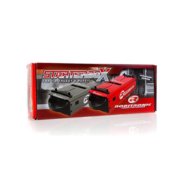 Robitronic R06010 - Starterbox für Buggy und Truggy 1/8, Ferngesteuerte Modelle und Zubehör, rot – Bild 7