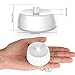 Electric Toothbrush Replacement Charger, Long Cable, Travel Charger Base Holder, AC Powered, for Braun Oral-b, Model 3757, White