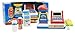 Liberty Imports Mini Supermarket Cash Register with Checkout Scanner, Weight Scale, Calculator, Play Money and Food Shopping Playset for kids