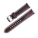 Ritche Leather Strap Replacement Watch Bands Straps 22mm-Espresso