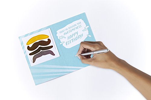 4 Hallmark+Birthday+Greeting+Mustache+Stickers