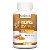 Turmeric Curcumin with BioPerine and 95% Curcuminoids for Optimal Absorption, 100% Natural, Anti-inflammatory, Anti-Aging, Antioxidant, Premium Grade, GMP Certified, Made in US, 60 Vegetarian Capsules