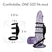 Doctor Love's Zinger Vibrating Cock Cage Enhancer Ring Sleeve, Black