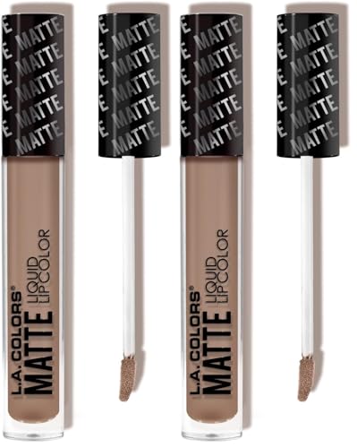 L.A. COLORS Matte Liquid Lip Color, Moonlight CLG418 418LVKtSQZL