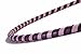 The Spinsterz Beginner Hoop: Weighted Fitness Hula-Hoop for Adults Weight Loss, Waist Exercise Ring for Cardio & Core, Adjustable Quality Detachable Hula Shaper for Beginners, Made in USA - Burgundy