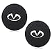 Auto sport 2.75 Inch Diameter Oval Tough Car Logo Vehicle Travel Auto Cup Holder Insert Coaster Can 2 Pcs Pack (Infiniti)