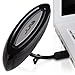 JLab USB Laptop Speakers - Portable, Compact, Travel Notebook Speaker for Windows PC and Mac - B-Flex X-Bass Hi-Fi Stereo USB Laptop Speaker - Black