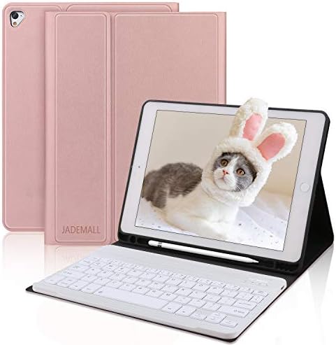 Ipad 9 7インチ キーボードケース Ipad 第6世代 18年 Ipad 第5世代 17年 Ipad Air 2 Ipad Air Ipad Pro 9 7用 ペンシルホルダー付き 取り外し可能なワイヤレスbluetooth スマートフォリオレザーカバー Zimat Com