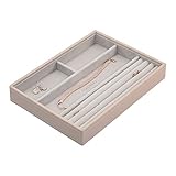 STACKERS ‘CLASSIC SIZE’ Blush Pink Ring & Bracelet STACKER Jewelry Box