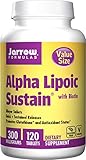 Jarrow Formulas Alpha Lipoic Sustain, Supports Cardiovascular Health, 300 mg, 120 Sustain  Tabs