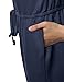 Made by Emma Women's Sleeveless Elastic Waist Adjustable Straps Long Jumpsuit