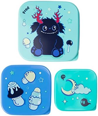 Tulipop Blue Lunch Box Set - Featuring Fred Character