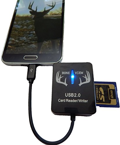 BoneView Trail and Game Camera Viewer for Smartphones (Select either Android or iPhone/iPad version), Reads SD and Micro SD Cards