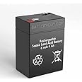 BatteryGuy 522 Intell Pump 4.5Ah - Replacement 6V 4.5Ah SLA Battery Brand Equivalent (Rechargeable) - Qty of 1